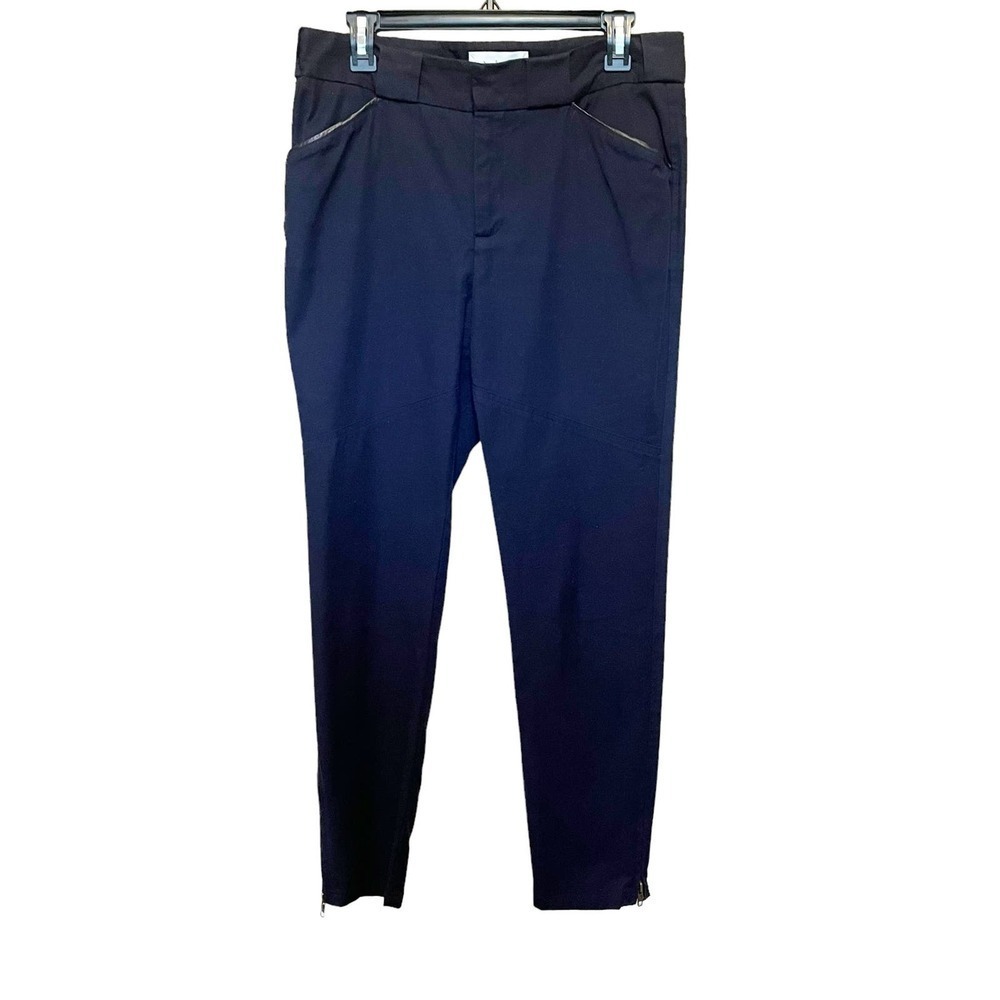 ALC Navy Blue Zip Ankle Dress Career Casual Pants Women’s Size 6